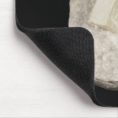 頁岩の黄鉄鉱の水晶 マウスパッド (コーナー)