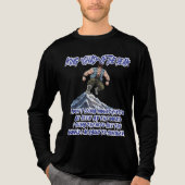 "頂の王 'チャド'" トライブレンドTシャツ (正面)
