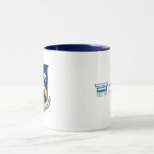 頂上およびロゴのマグ マグカップ (中央)