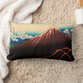 頂上の下の雨嵐 ランバークッション (ブランケット)