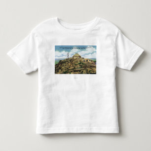 頂上の家、火の観測者タワーの眺め トドラーTシャツ