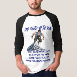 頂上の王‘チャド’ Tシャツ