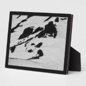 頂上への七人 フォトプラーク (側面)