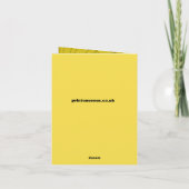 "頂上"のメッセージカード カード (裏面)