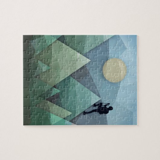 頂上 ジグソーパズル (横)