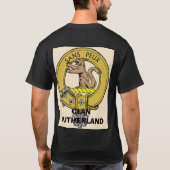 頂上、一族サザランド Tシャツ (裏面)