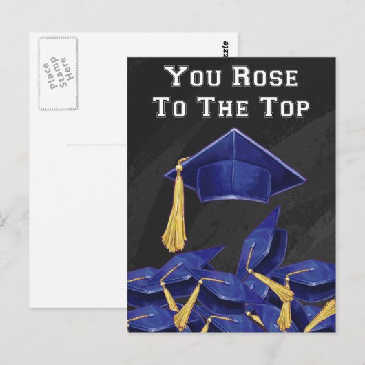 頂点に立った ポストカード (正面/裏面)