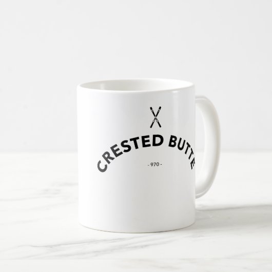 頂点に達されたビュートのマグ コーヒーマグカップ (正面右)