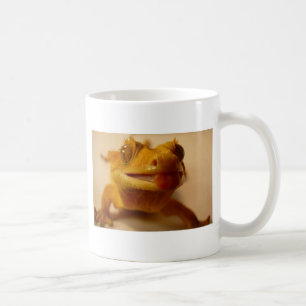頂点に達されたヤモリ コーヒーマグカップ