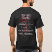 頂点の捕食者 Tシャツ (裏面)