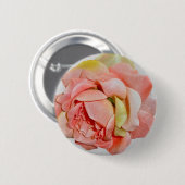 項目を調整している生地のバラ 缶バッジ (正面&裏面)