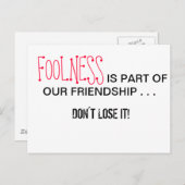 項目 ポストカード (正面/裏面)