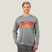 順位選択投票 3本ストライプ トライブレンドTシャツ (正面全体)