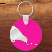 順序のペッキング キーホルダー (正面)