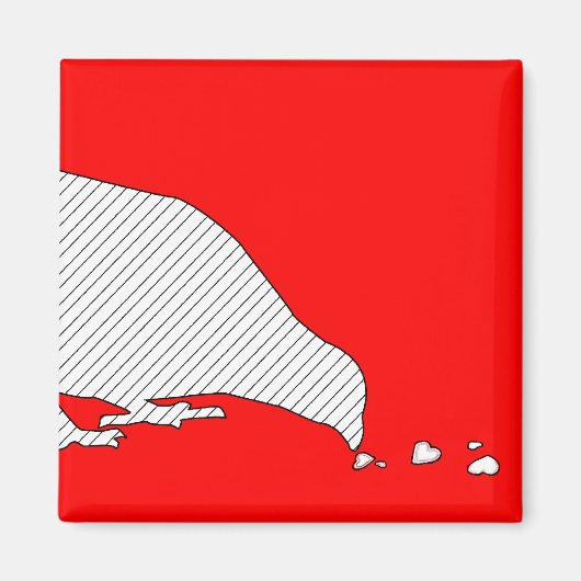 順序のペッキング マグネット (正面)