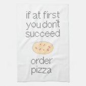 順序ピザ! キッチンタオル (縦)