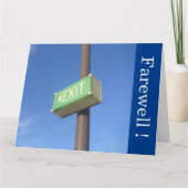 順調に進む カード (正面)