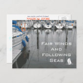 順風と後を追海の福音書 ポストカード (正面/裏面)