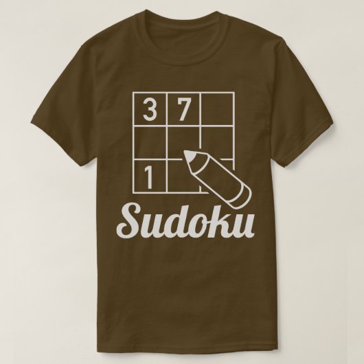 須土パズル4 Tシャツ (デザイン正面)
