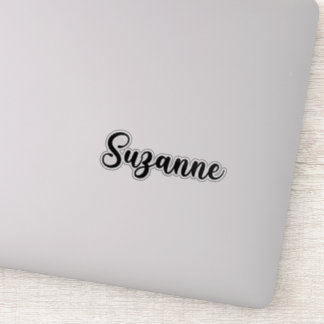 須山根名 – 手書き書道 シール