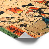 須磨大会歌川国貞1829 ポスター (角)