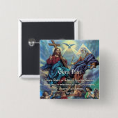 頌栄-グロリアPatri 缶バッジ (正面&裏面)