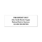 預り金のみのカスタム場合 セルフインキングスタンプ (デザイン)