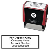 預り金のみのテンプレート セルフインキングスタンプ (インサイチュ)