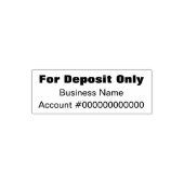 預り金のみの業務テンプレート セルフインキングスタンプ (デザイン)