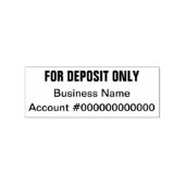 預り金のみの業務テンプレート ラバースタンプ (インプリント)