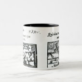 「預言へのFrontispiece ツートーンマグカップ (中央)