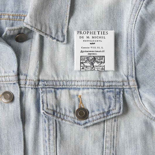 「預言へのFrontispiece 缶バッジ (インサイチュ)