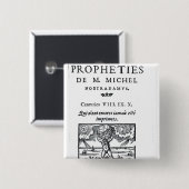「預言へのFrontispiece 缶バッジ (正面&裏面)