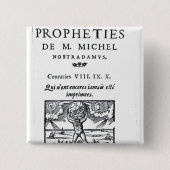 「預言へのFrontispiece 缶バッジ (正面)