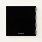 預言パーソナライズされた語誌 ノートブック (裏面)