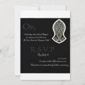 預言者のサンダル（白） 招待状 (裏面)