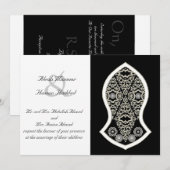 預言者のサンダル（白） 招待状 (正面/裏面)