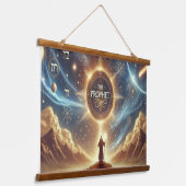 預言者の聖なる壁のタペストリー:神の野心 吊り下げ型タペストリー (傾斜あり)