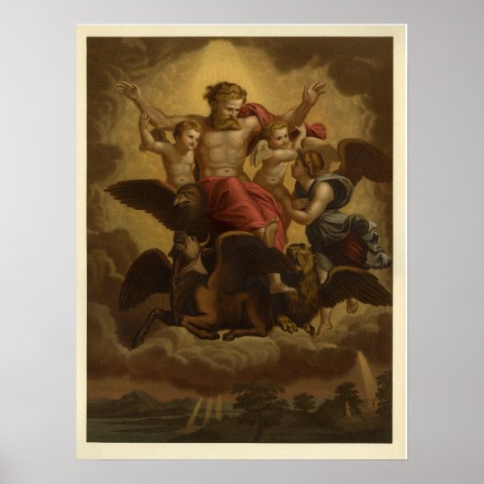 預言者エゼキエルの幻 ポスター (正面)