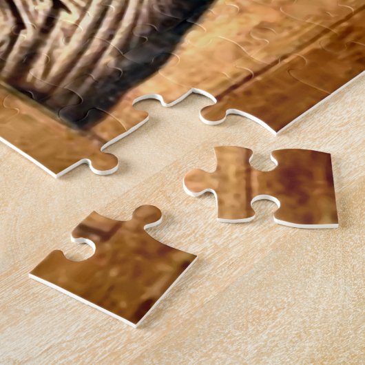 預言者エリシャ正教会のキリスト教のアイコン ジグソーパズル (側面)