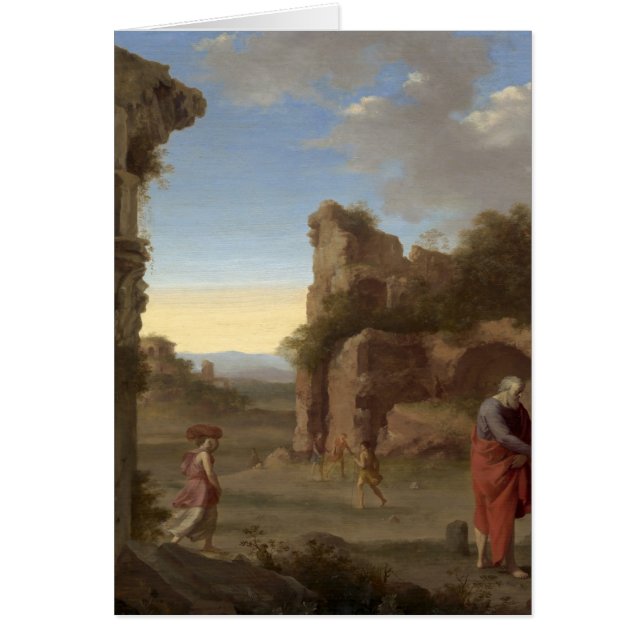 預言者エリヤとザレファスの未亡人 (正面)