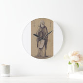 預言者エリヤのカルメリテスの父 ラージ壁時計 (ホーム)