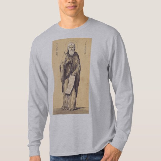 預言者エリヤのカルメリテスの父 Tシャツ (正面)