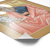 預言者エレミアアイコンプリント フォトプリント (角)