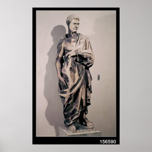 預言者エレミヤ， 1423年～27年 ポスター (正面)