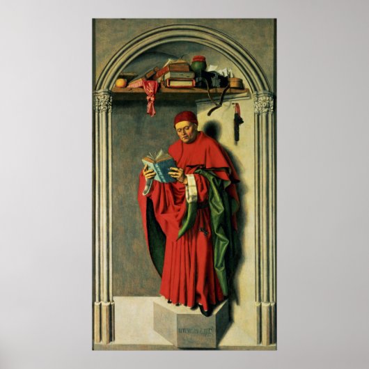 預言者エレミヤ， 1443年～45年 ポスター (正面)