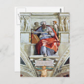 預言者ジョエルの著者:ミケランジェロ・ウンターベルガー ポストカード (正面/裏面)