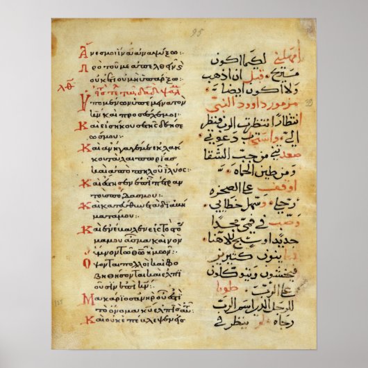 預言者ダビデの詩篇 ポスター (正面)