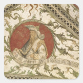 預言者ミカはロッジア・ダヌンチアジオンから スクエアシール (正面)