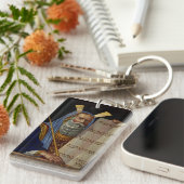 預言者モーセと法の錠剤 キーホルダー (正面右)
